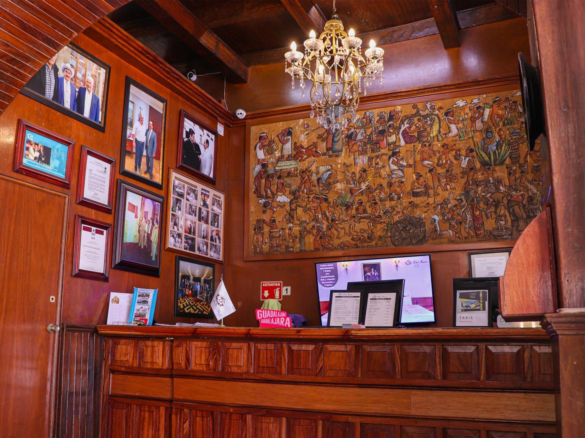 Hotel Frances Guadalajara Kültér fotó